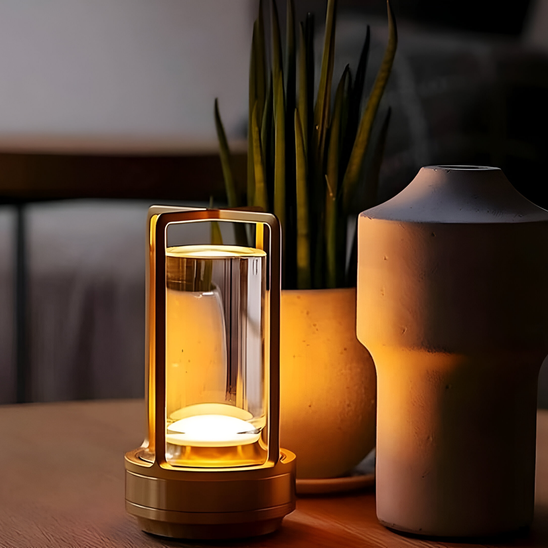 LuminaGlow | Portable Dimmable Table Lamp for Bedroom and Office Lighting 1