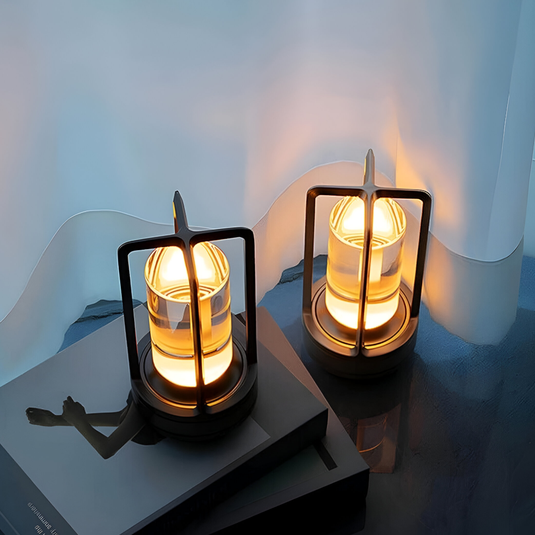 LuminaGlow | Portable Dimmable Table Lamp for Bedroom and Office Lighting 3