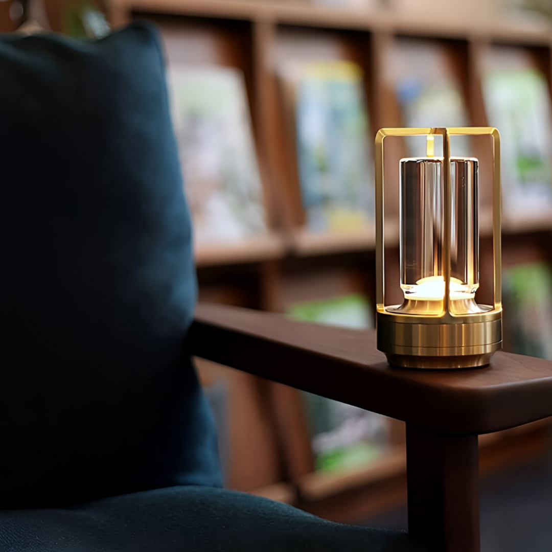 LuminaGlow | Portable Dimmable Table Lamp for Bedroom and Office Lighting 8