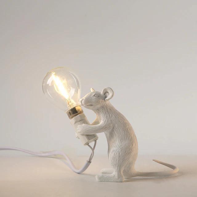 LuminaMouse | Elegant Chic Table Lamp for Living Room & Bedroom 13