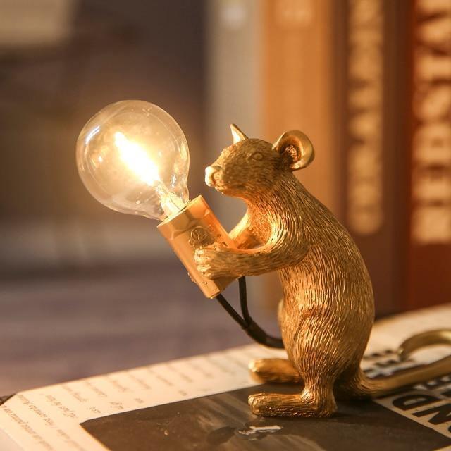 LuminaMouse | Elegant Chic Table Lamp for Living Room & Bedroom 7
