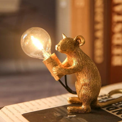 LuminaMouse | Elegant Chic Table Lamp for Living Room & Bedroom 7