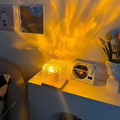 Colorful LED Ocean Night Light Projector