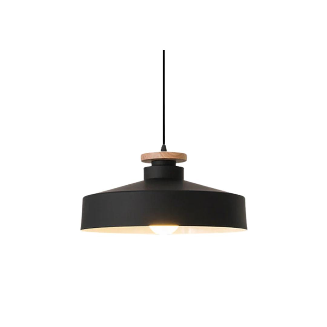 LuminaWood | Elegant Contemporary Kitchen Pendant Lighting with Aluminum Accent 1