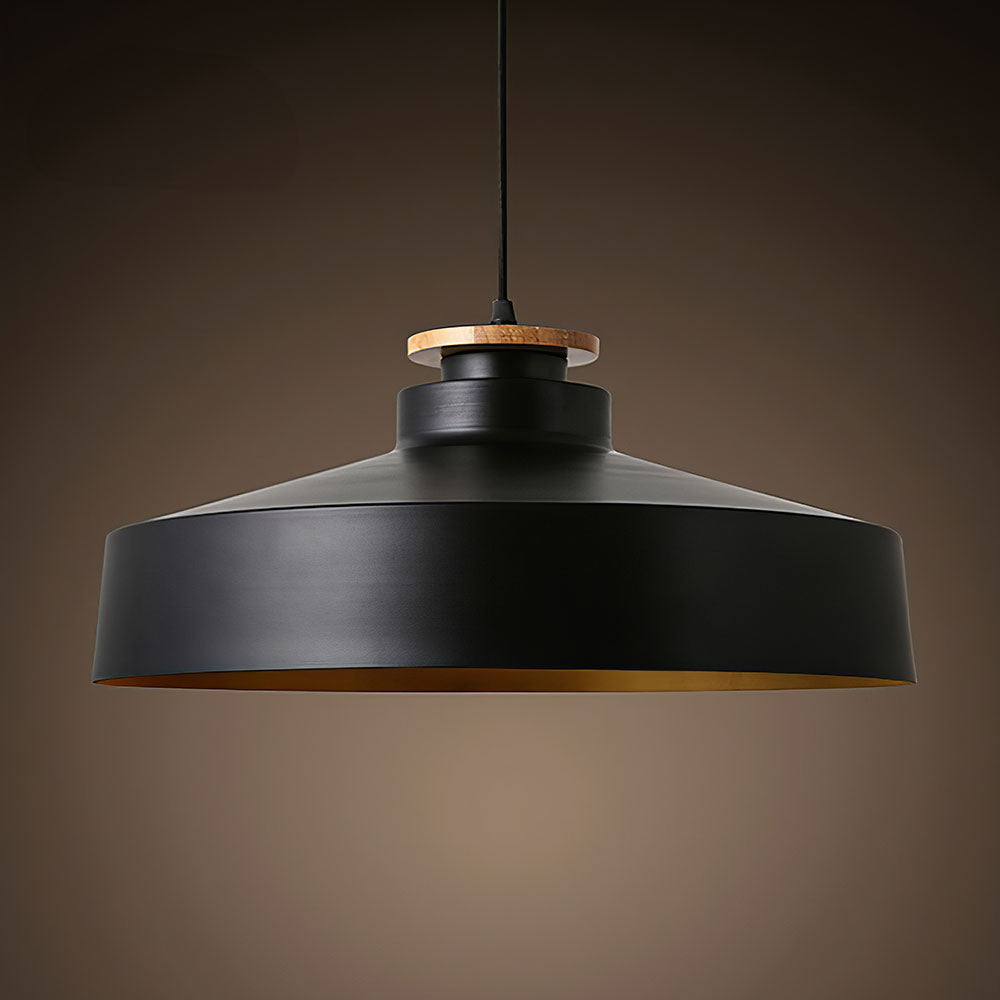 LuminaWood | Elegant Contemporary Kitchen Pendant Lighting with Aluminum Accent 3