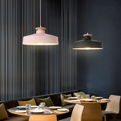 LuminaWood | Elegant Contemporary Kitchen Pendant Lighting with Aluminum Accent 7