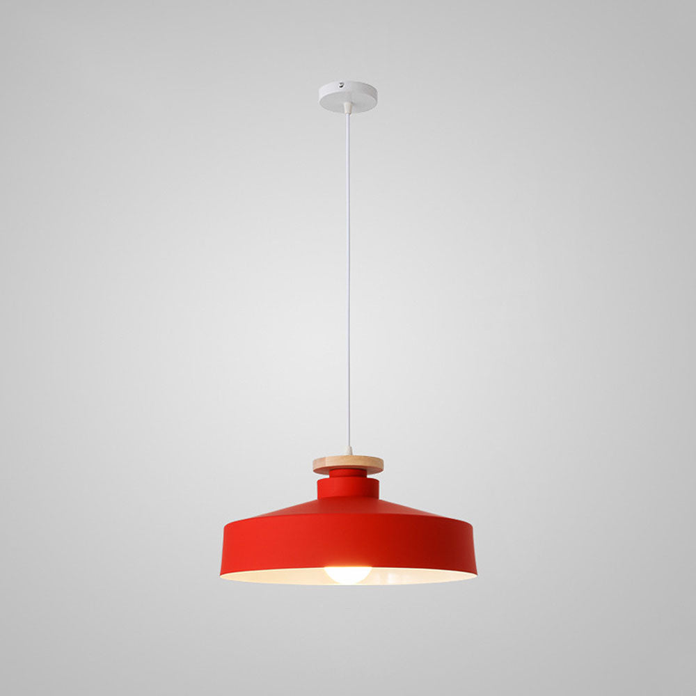 LuminaWood | Elegant Contemporary Kitchen Pendant Lighting with Aluminum Accent 9