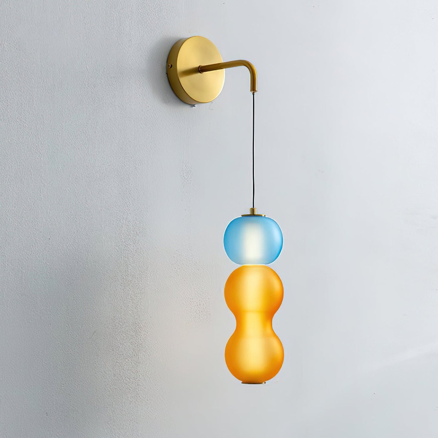 LuminaraGlow | Playful Colorful Modern Wall Sconce for Artistic Décor 2