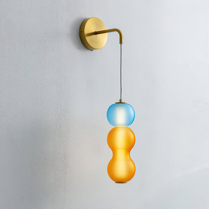 LuminaraGlow | Playful Colorful Modern Wall Sconce for Artistic Décor 2
