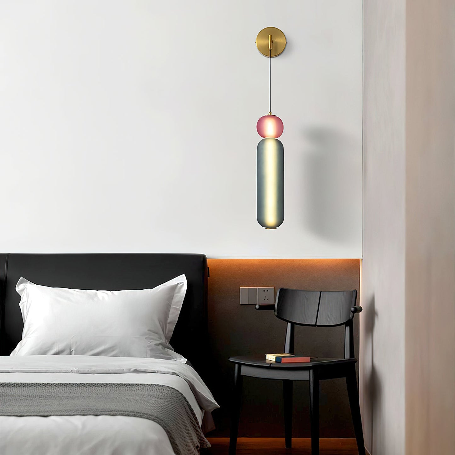 LuminaraGlow | Playful Colorful Modern Wall Sconce for Artistic Décor 4