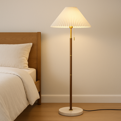LuminaraWood | Elegant Modern Wooden Floor Lamp for Living Room Decor 1