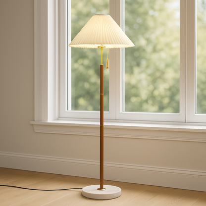 LuminaraWood | Elegant Modern Wooden Floor Lamp for Living Room Decor 2