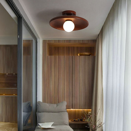 Rustic Wood Ceiling Light Fixtures - Lusomart