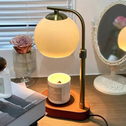 Soft Touch Electric Candle Lamp With Dimmable Light