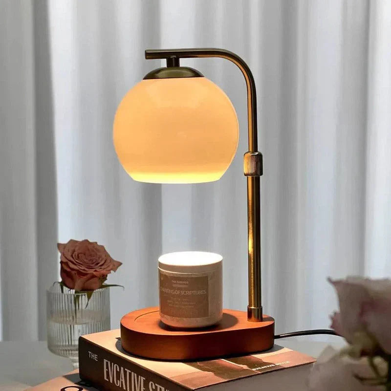 Soft Touch Electric Candle Lamp With Dimmable Light