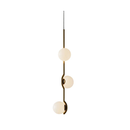 Luminara | Chic Modern Opal Glass Kitchen Pendant Lighting Fixture 1