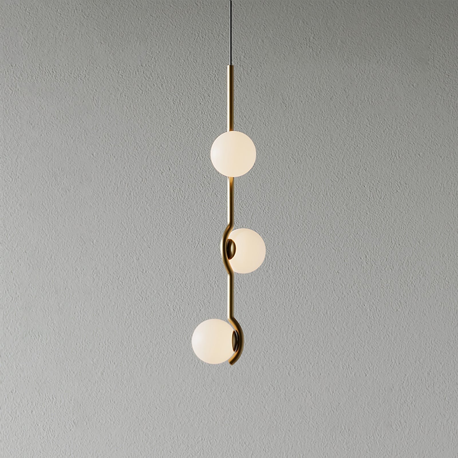 Luminara | Chic Modern Opal Glass Kitchen Pendant Lighting Fixture 10