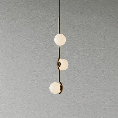 Luminara | Chic Modern Opal Glass Kitchen Pendant Lighting Fixture 10