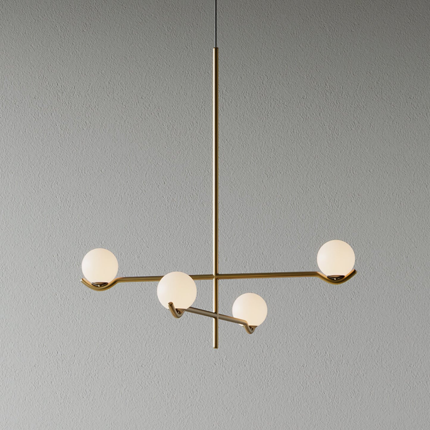 Luminara | Chic Modern Opal Glass Kitchen Pendant Lighting Fixture 11