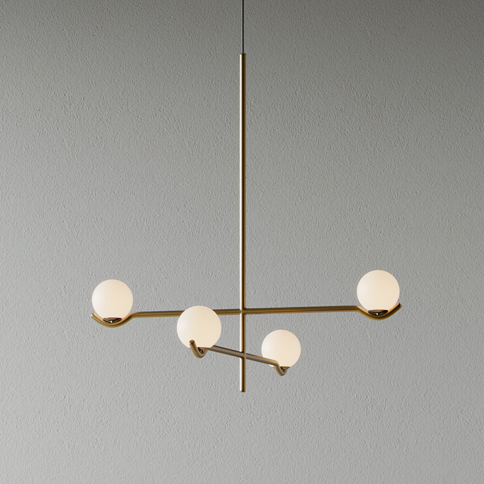 Luminara | Chic Modern Opal Glass Kitchen Pendant Lighting Fixture 11
