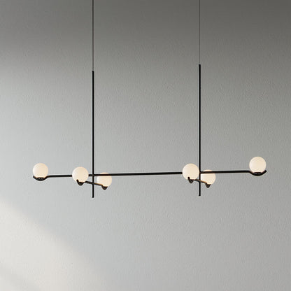 Luminara | Chic Modern Opal Glass Kitchen Pendant Lighting Fixture 13