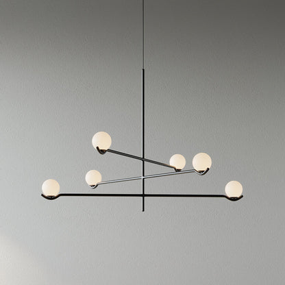 Luminara | Chic Modern Opal Glass Kitchen Pendant Lighting Fixture 14