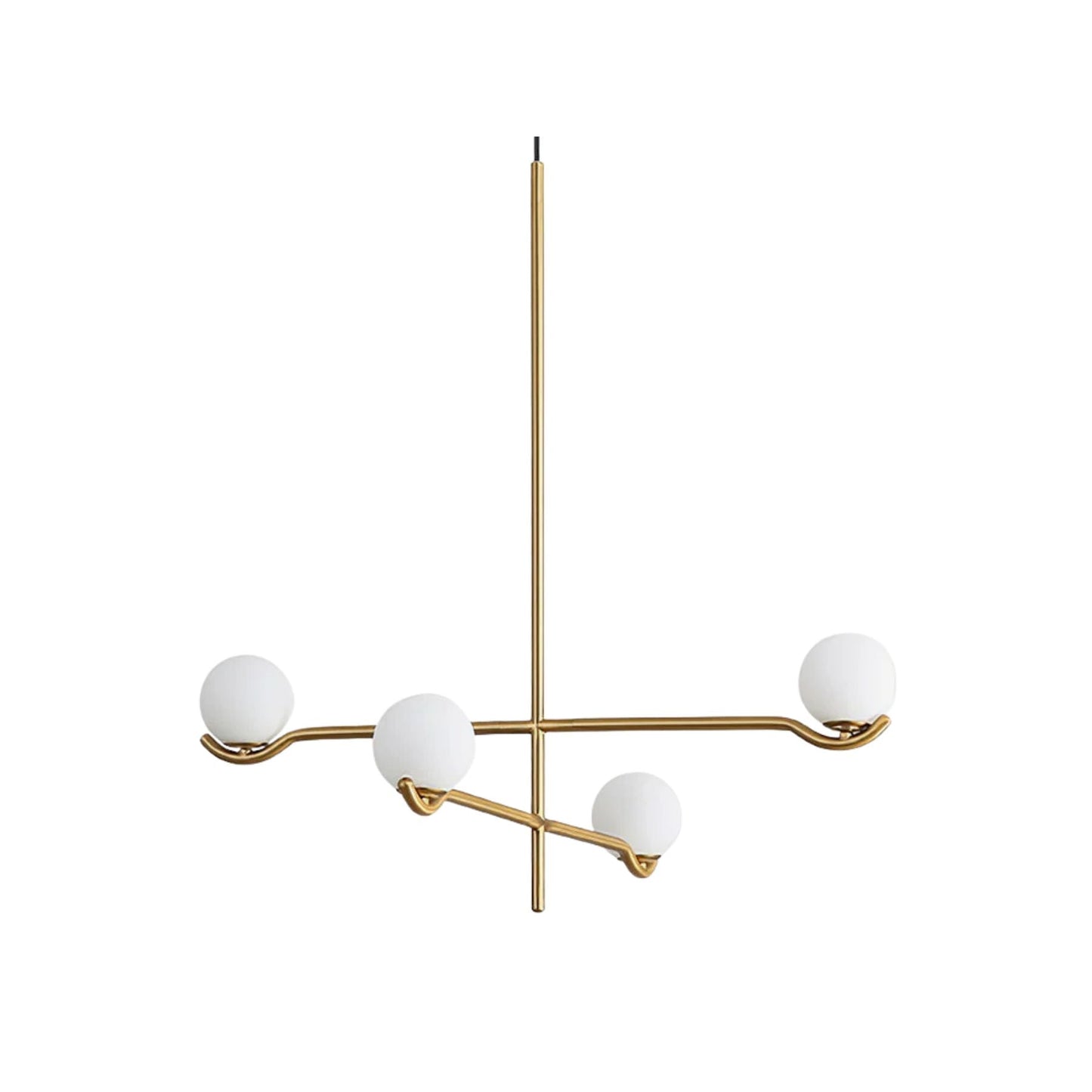 Luminara | Chic Modern Opal Glass Kitchen Pendant Lighting Fixture 2