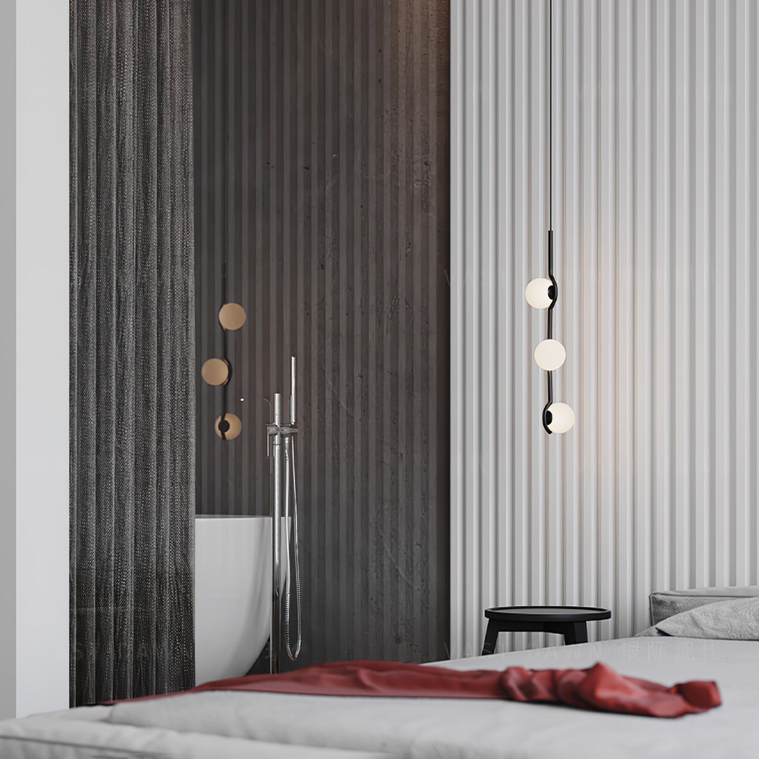 Luminara | Chic Modern Opal Glass Kitchen Pendant Lighting Fixture 7