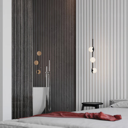 Luminara | Chic Modern Opal Glass Kitchen Pendant Lighting Fixture 7