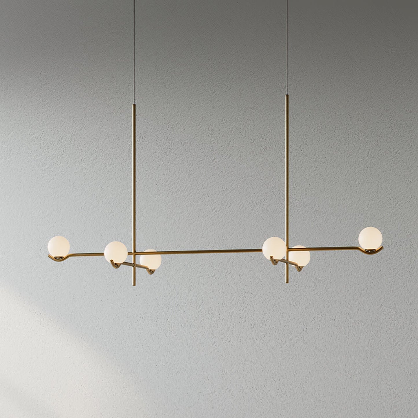 Luminara | Chic Modern Opal Glass Kitchen Pendant Lighting Fixture 9