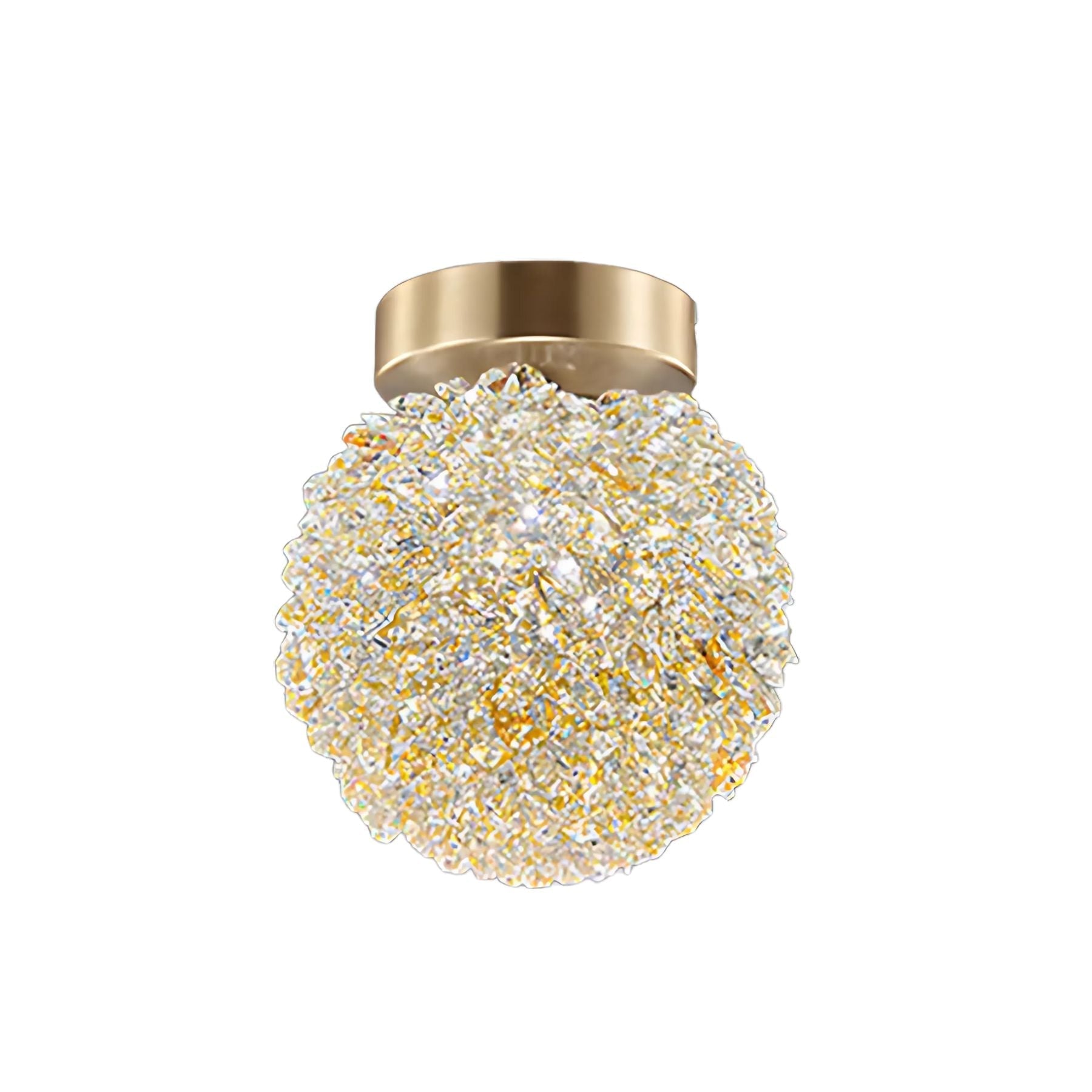 Luxurious Glass Contemporary Ceiling Light Fixture - Lusomart