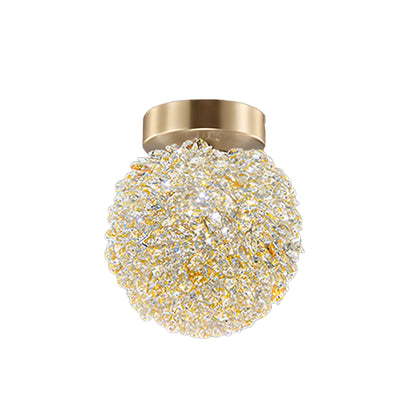 Luxurious Glass Contemporary Ceiling Light Fixture - Lusomart