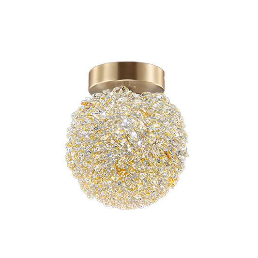 Luxurious Glass Contemporary Ceiling Light Fixture - Lusomart