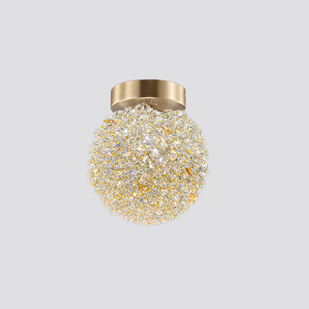Luminara | Elegant Crystal Modern Flush Mount Ceiling Light Fixture 1