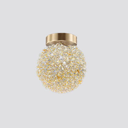 Luminara | Elegant Crystal Modern Flush Mount Ceiling Light Fixture 1
