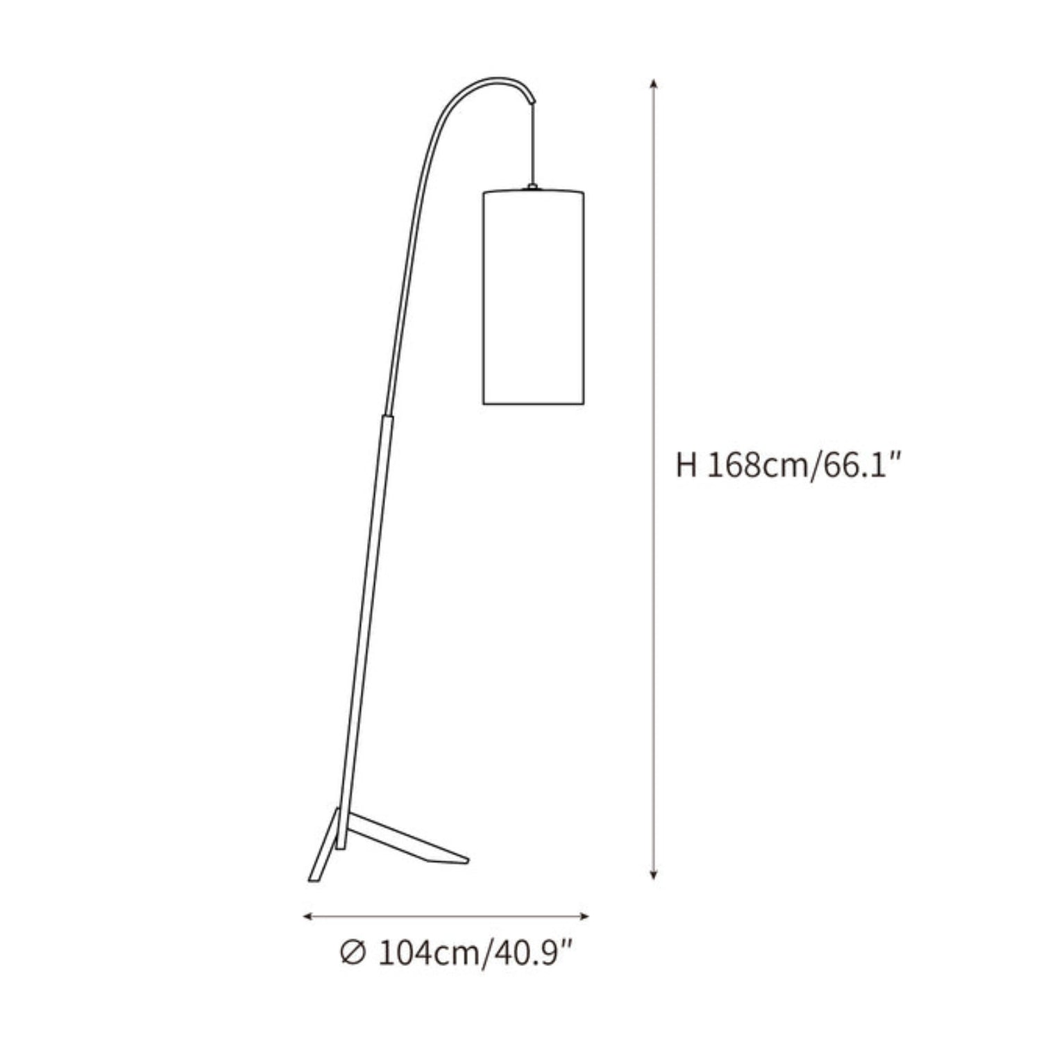 Luminara | Elegant Curved Design Minimalist Floor Lamp 2