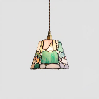 Beautiful Stained Glass Hanging Kitchen Light Fixture - Lusomart