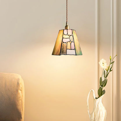 Luminara | Elegant Handcrafted Stained Glass Kitchen Pendant Lighting 4