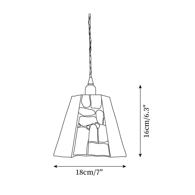 Luminara | Elegant Handcrafted Stained Glass Kitchen Pendant Lighting 5