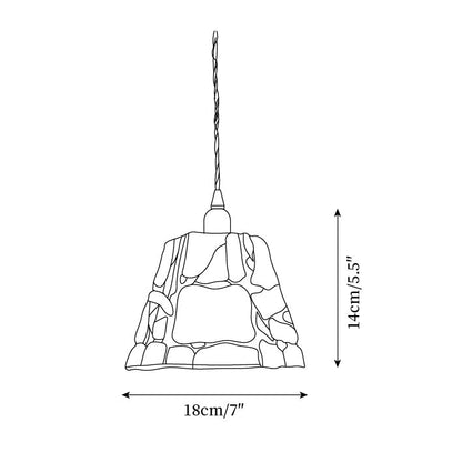 Luminara | Elegant Handcrafted Stained Glass Kitchen Pendant Lighting 6