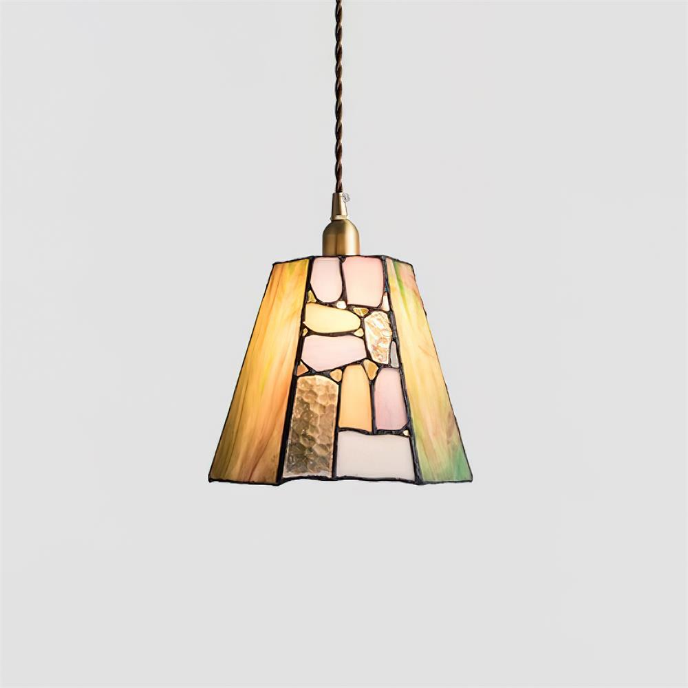 Luminara | Elegant Handcrafted Stained Glass Kitchen Pendant Lighting 9
