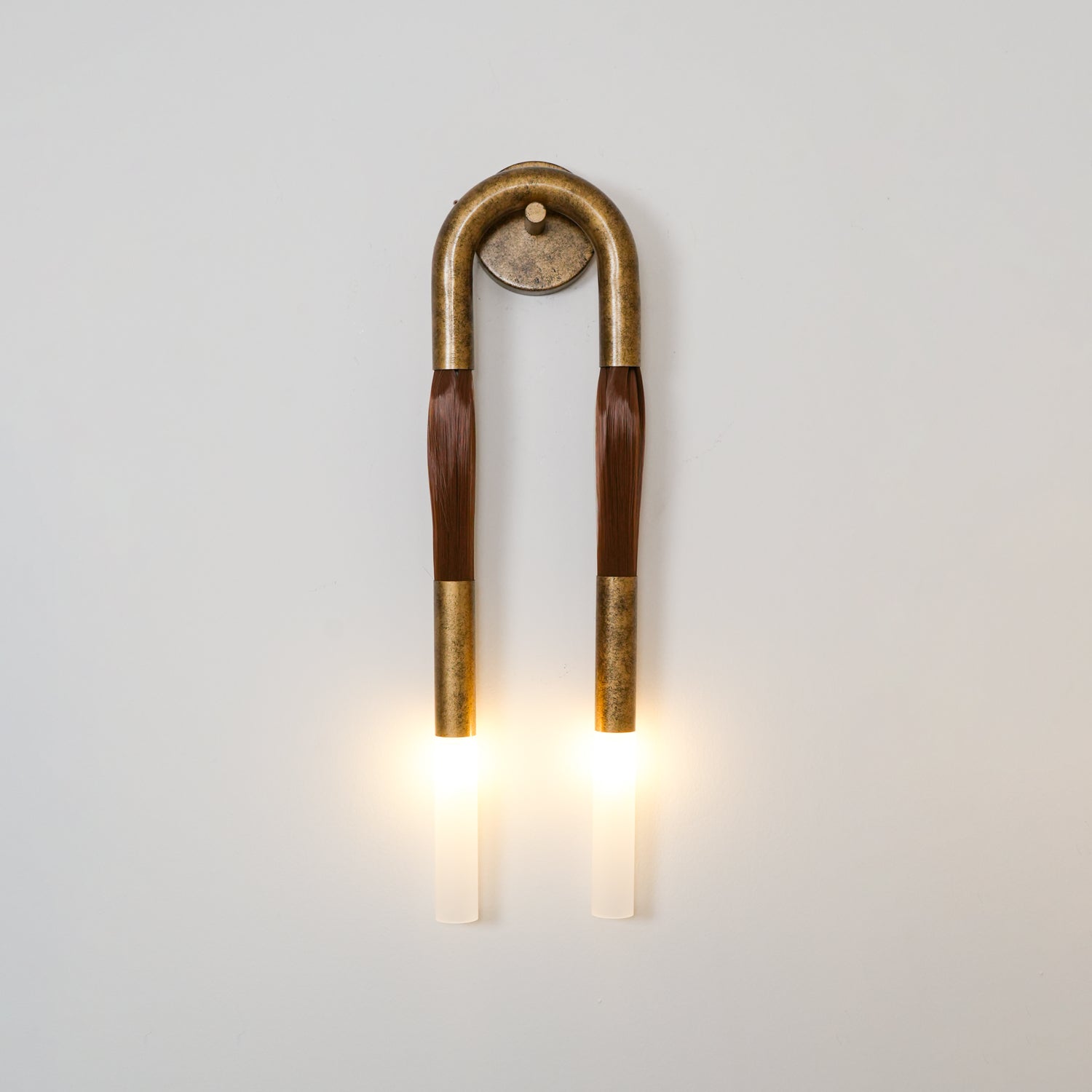 Modern Metal and Glass Wall Lamp Lighting - Lusomart