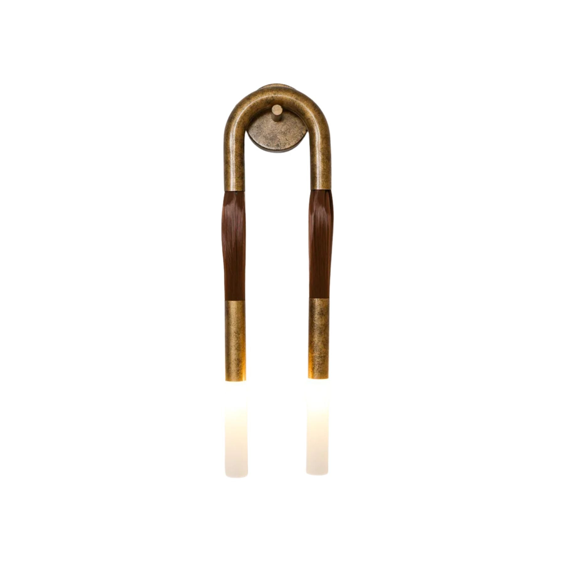 Luminara | Elegant Industrial Metal and Glass Wall Sconce Lighting 1