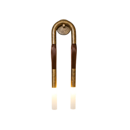 Luminara | Elegant Industrial Metal and Glass Wall Sconce Lighting 1