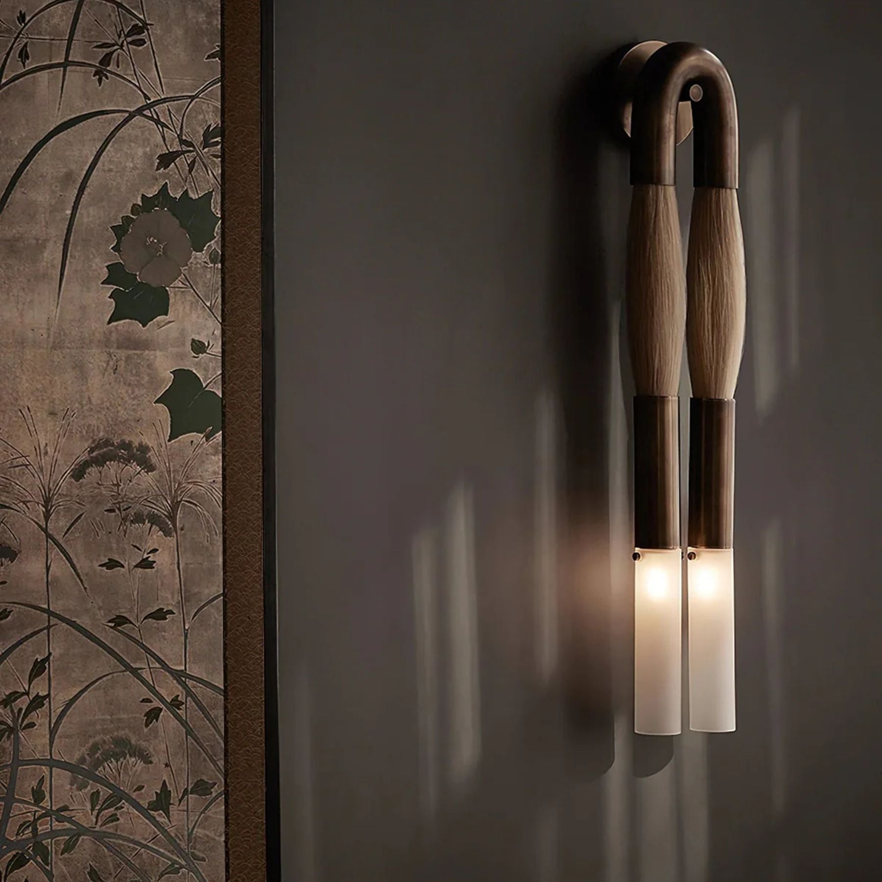 Luminara | Elegant Industrial Metal and Glass Wall Sconce Lighting 5