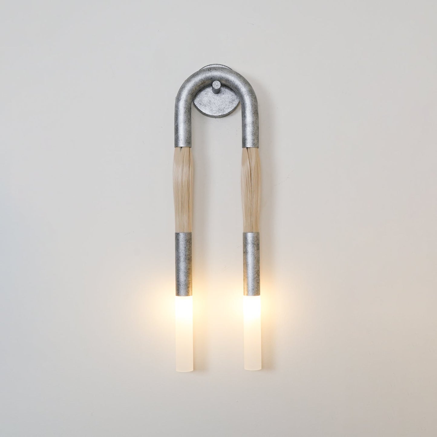 Luminara | Elegant Industrial Metal and Glass Wall Sconce Lighting 9