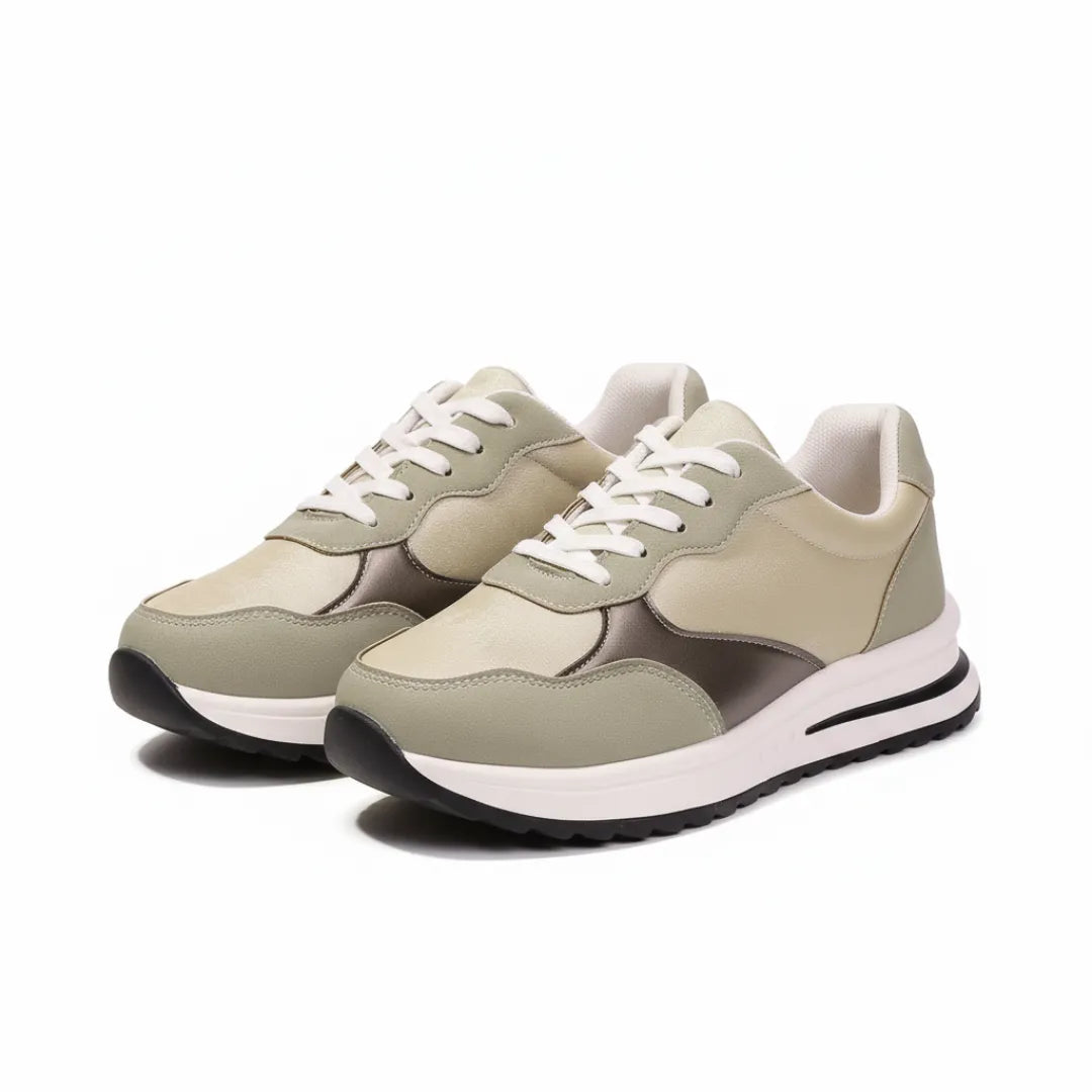 Luminara | Elegant Lightweight Vegan Leather Women's Sneakers 8