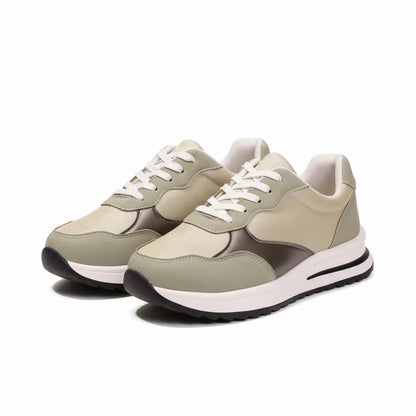 Luminara | Elegant Lightweight Vegan Leather Women's Sneakers 8