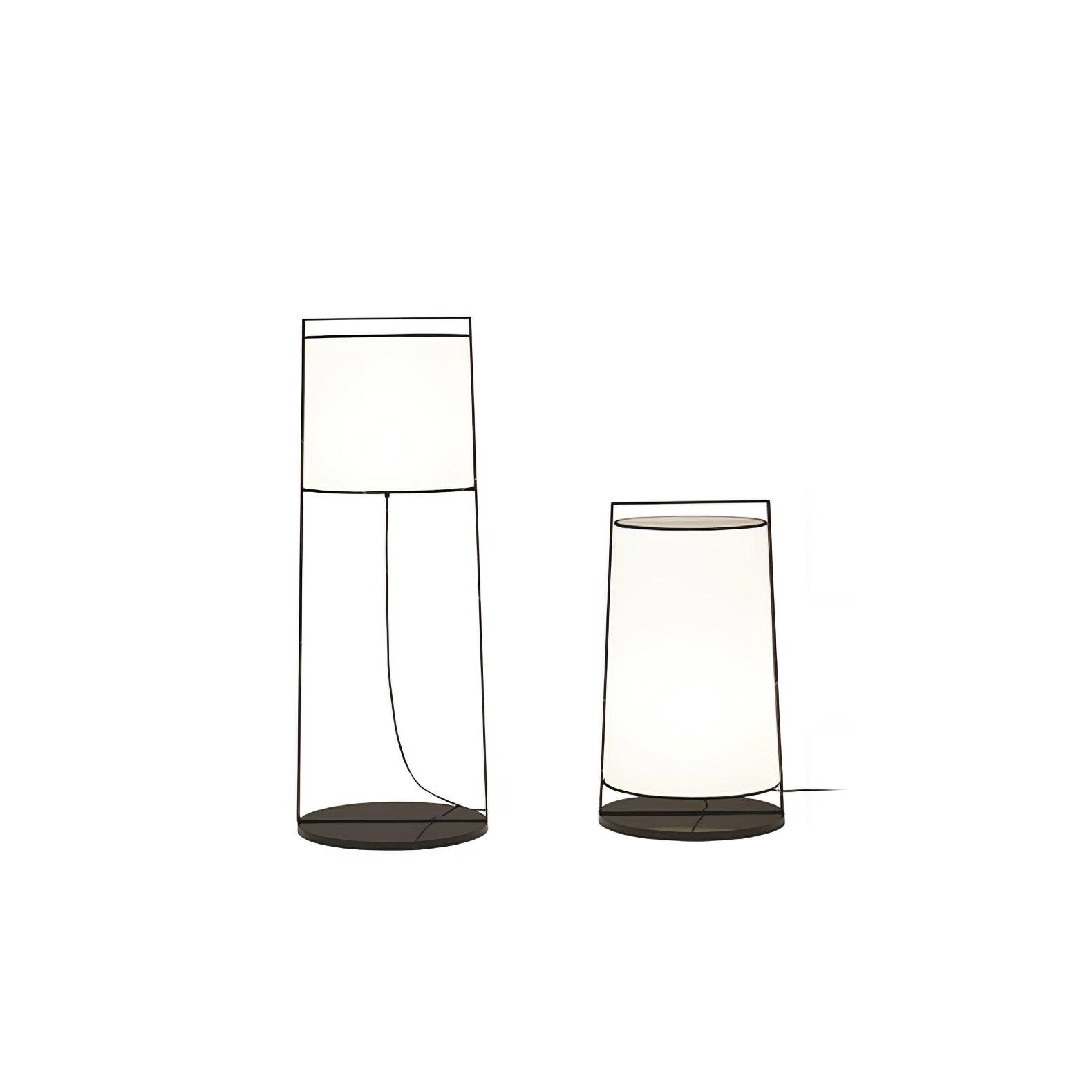Luminara | Elegant Minimalist Metal Floor Lamp with Fabric Shade 3