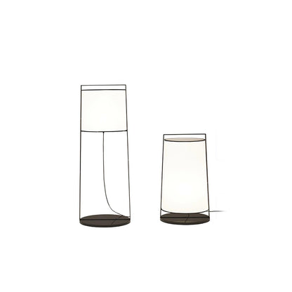 Luminara | Elegant Minimalist Metal Floor Lamp with Fabric Shade 3